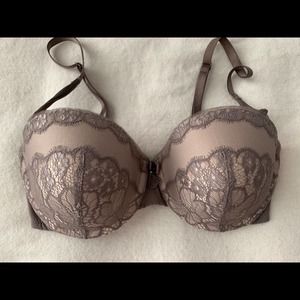 Wacoal lace push up bra taupe 32D